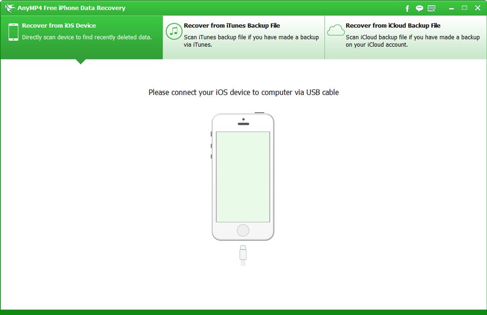 AnyMP4 Free iPhone Data Recovery 7.2.12