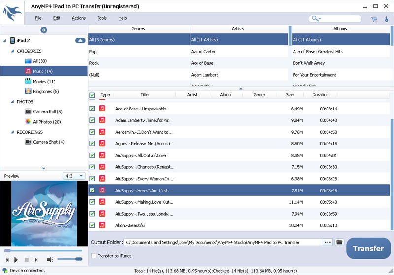 AnyMP4 iPad to PC Transfer 7.0.16