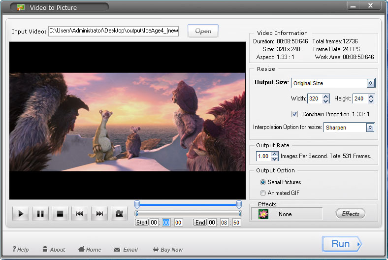 Aoao Video to Picture Converter 3.0