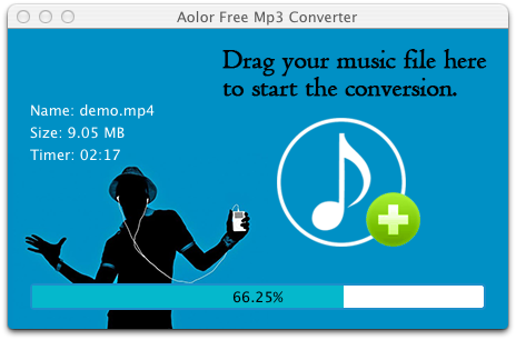 Aolor Free MP3 Converter for Mac 1.0.0