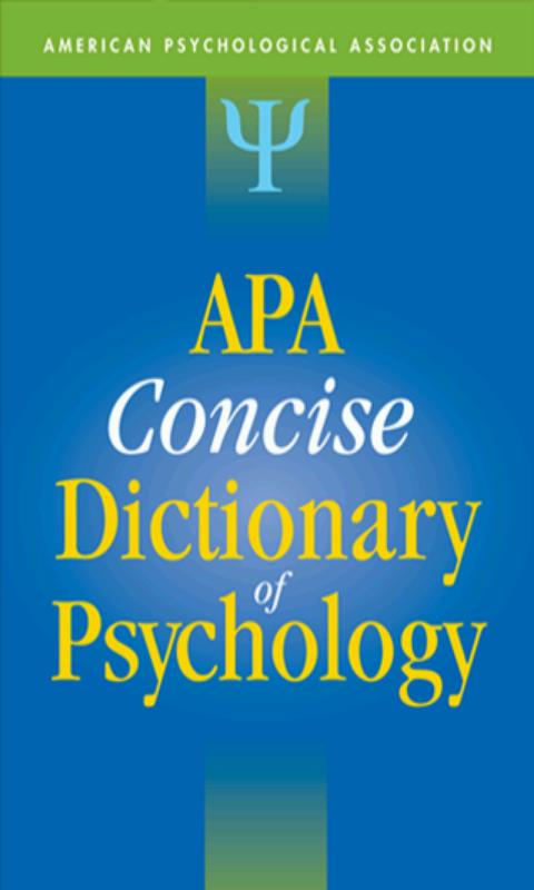 APA Concise Dictionary 1.0