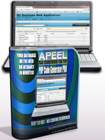 Apeel PHP Code Generator Pro 11.07