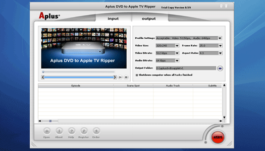 Aplus DVD to Apple TV Converter 13.90
