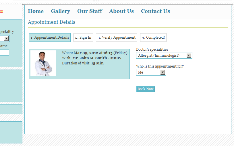 ApPHP Online Doctor Appointment Script 2.1.1
