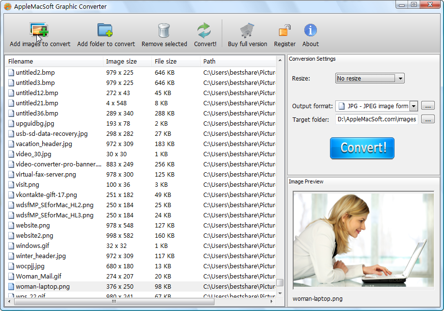 AppleMacSoft Graphic Converter 1.3.1