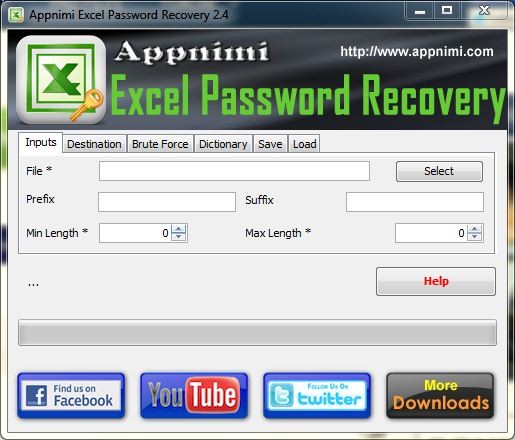 Appnimi Excel Password Recovery 2.4
