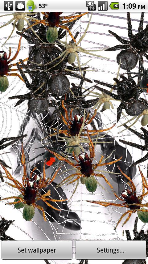 Arachnophobia Live Wallpaper 1.19