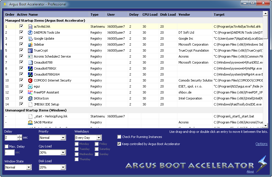 Argus Boot Accelerator 1.0.02