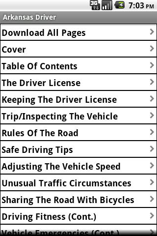 Arkansas Driver Study Guide 4.1