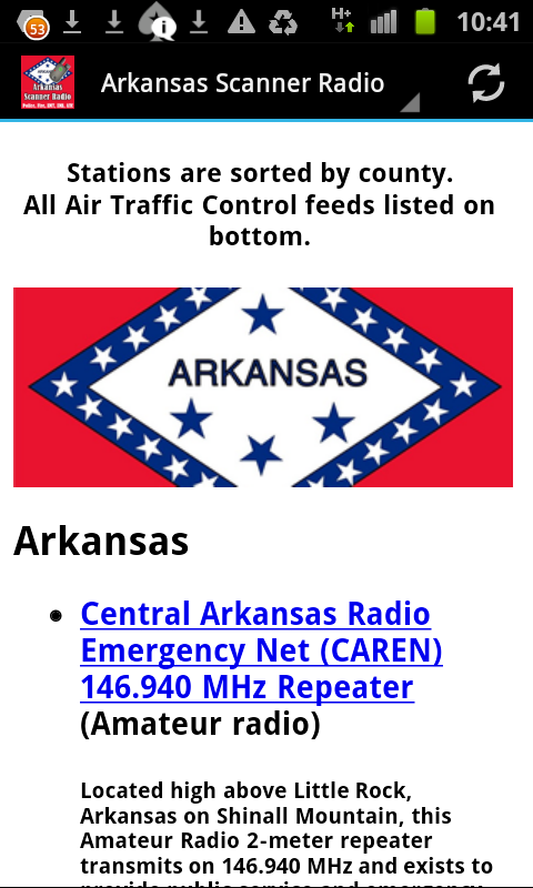 Arkansas Scanner Radio 1.0