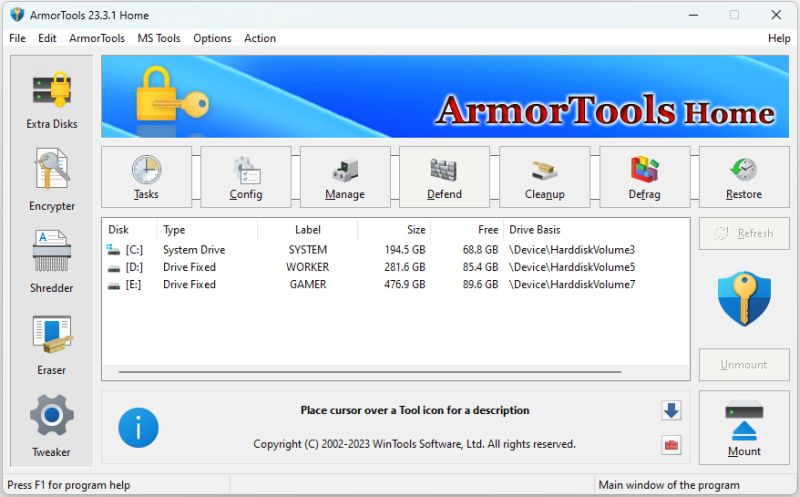 ArmorTools Home 24.3.1