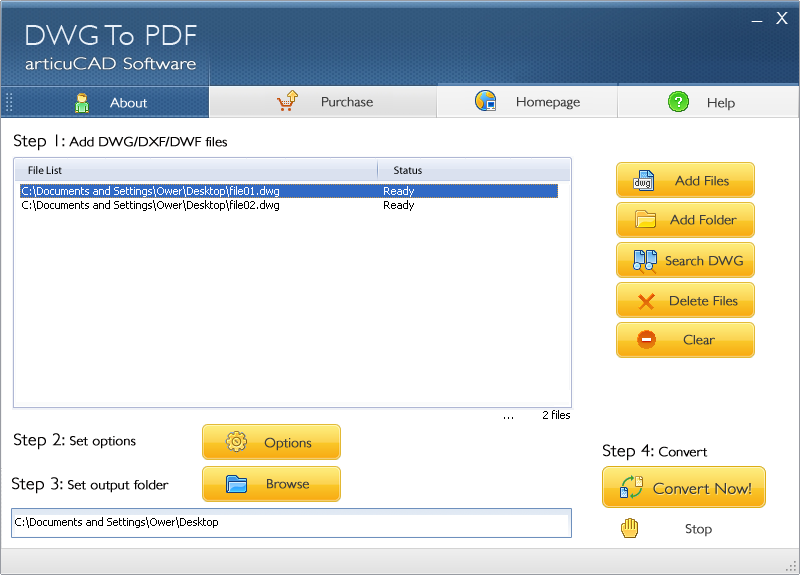 articuCAD DWG DXF to PDF Converter 4.1.7