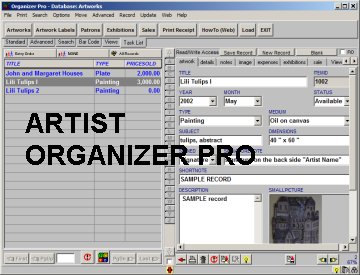 Artist Organizer Pro 2.9