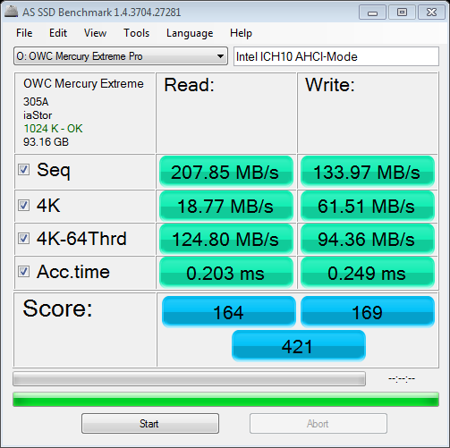 AS SSD Benchmark 1.6