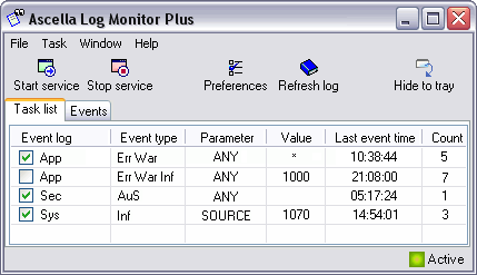 Ascella Log Monitor Plus 1.3