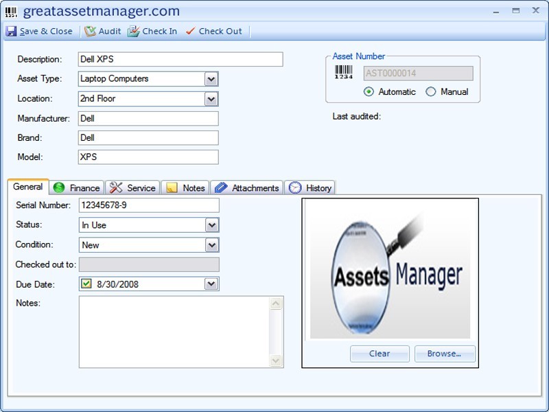 Asset Manager 2.1