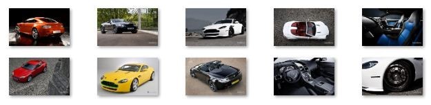 Aston Martin V8 Vantage Windows 7 Theme 1