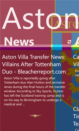 Aston Villa 3.5.0.0