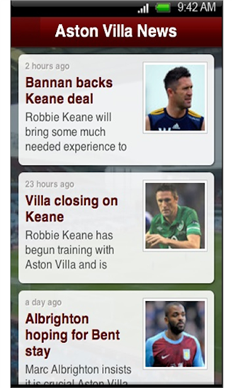 Aston Villa News Mobile 1.0.0.0
