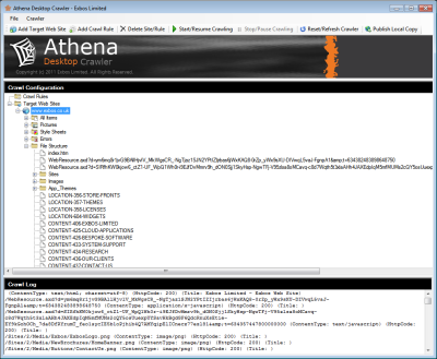 Athena Desktop Crawler 1.0.1.0