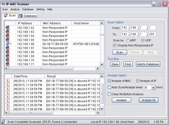 AthTek IP Scanner 1.0
