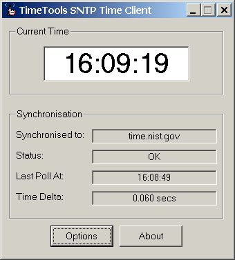 Atomic Clock NTP Time Client 1.0.0