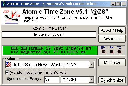 Atomic Time Zone [ Regular Edition ] 3.00.33