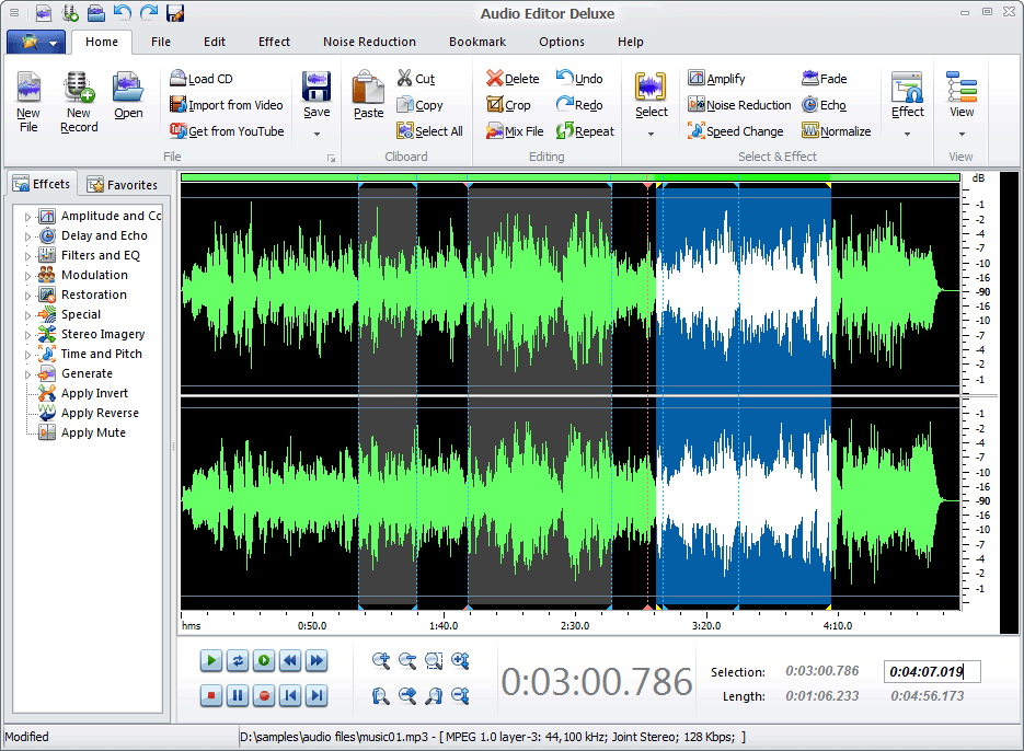 Audio Editor Deluxe 2012 9.1.4