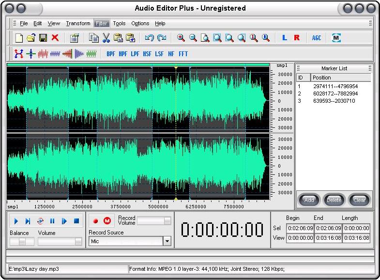 Audio Editor Plus 2.1