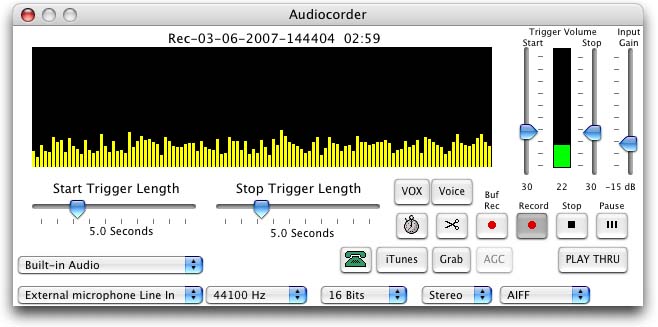 Audiocorder 5.2.0