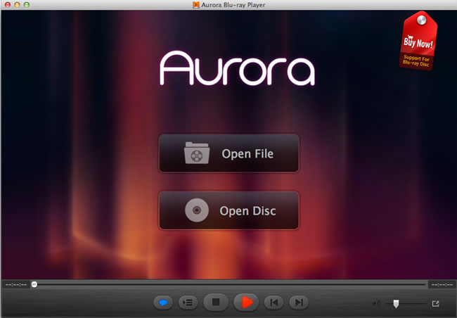 Aurora Blu-ray Player for Mac 2.18.15