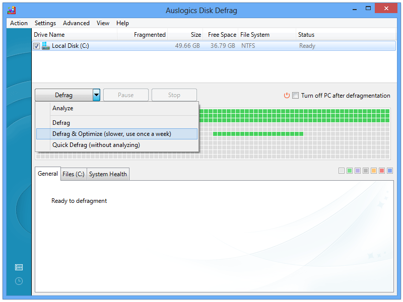 Auslogics Disk Defrag 6.0.0