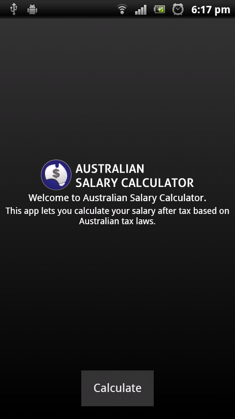 Australian Salary Calculator 0.0.1