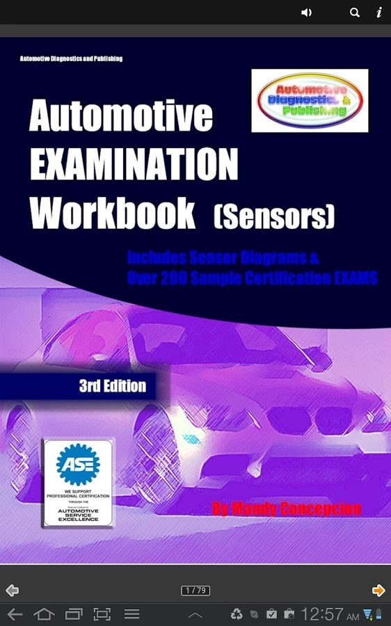 Auto Sensors EXAM Workbook 1.0