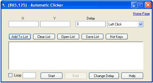 Automatic Clicker 1.0