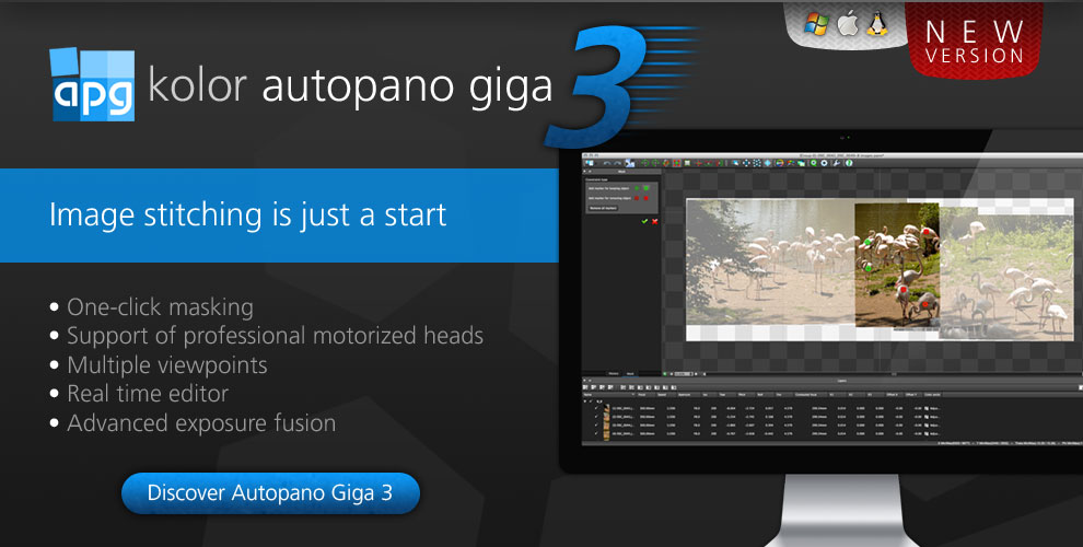 Autopano Giga for Mac OS X 3.0.4