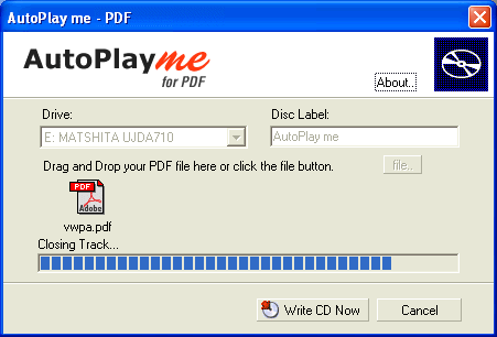 AutoPlay me for PDF 5.0.0
