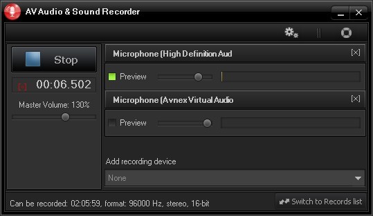 AV Audio & Sound Recorder 1.0.4