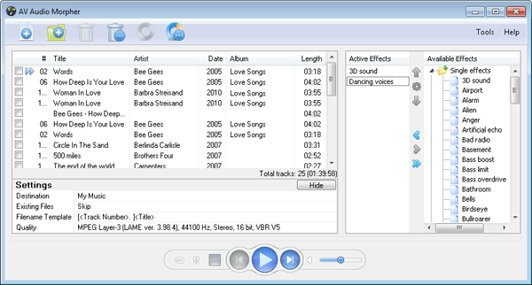 AV Audio Morpher 6.0.2