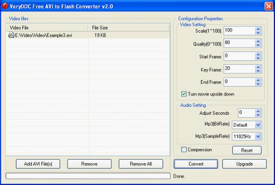 AVI to Flash Converter 1.0