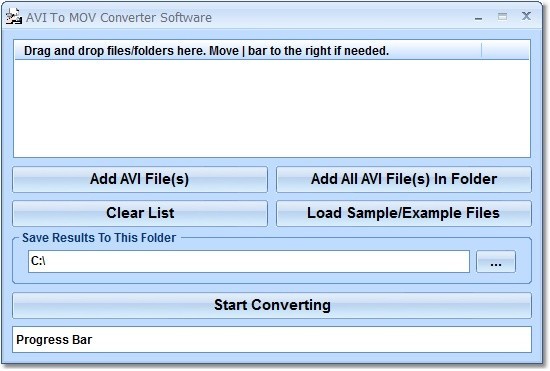 AVI To MOV Converter Software 7.0