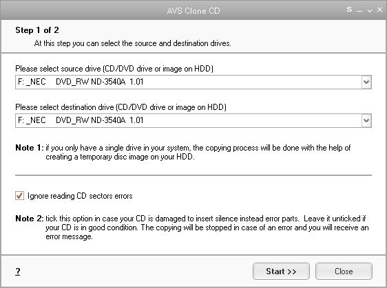 AVS Clone CD 3.8.1.35