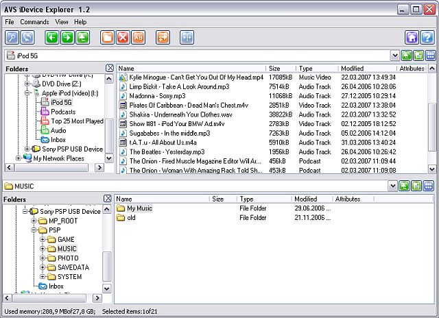 AVS iDevice Explorer 1.4.3.146