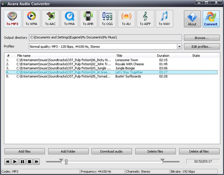 Axara Audio Converter 3.3.2
