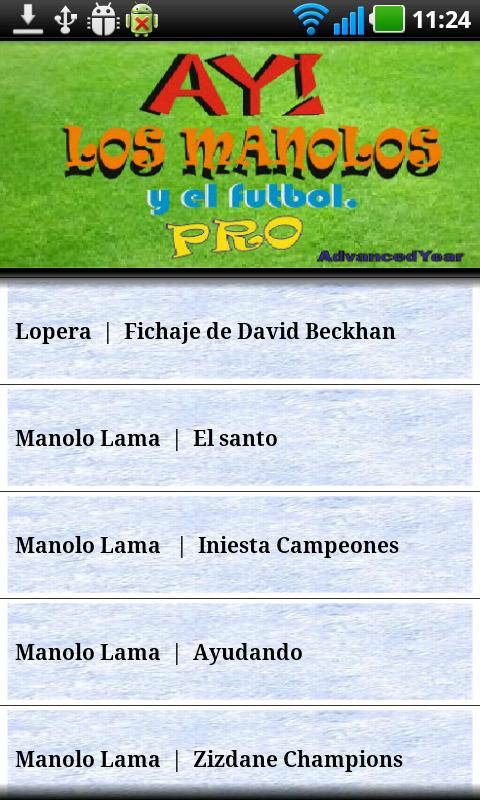 AY!LOS MANOLOS y el futbol Pro 1.0.0