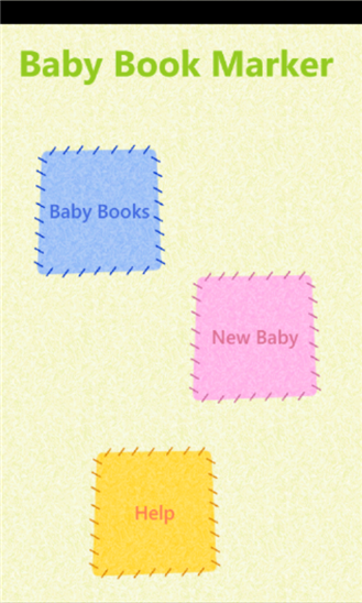Baby Book Marker 2.2.0.0