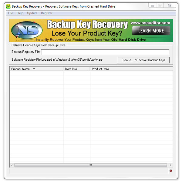 Backup Key Recovery 1.9.3