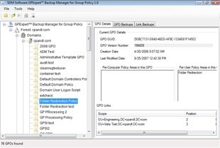 Backup Manager for Group Policy 1.0.007
