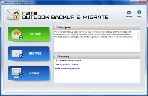 Backup Outlook Mail 1.0.0.33