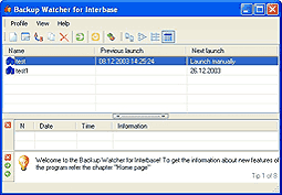Backup Watcher for Interbase 2.0.1
